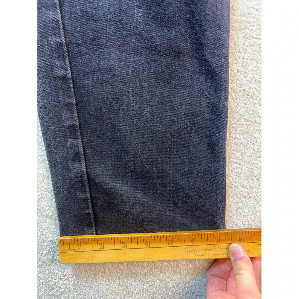 Levi's 506 Jeans Men 31x32 (Fits 31x31) Black Denim Straight Leg Casual Workwear